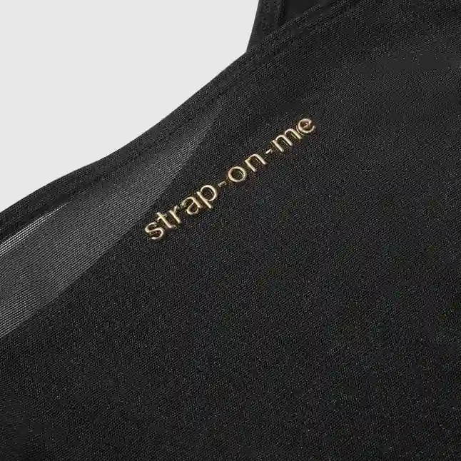 Боди для фиксации насадок Strap-on-me Harness Body Signature - size S. Фотография 9.