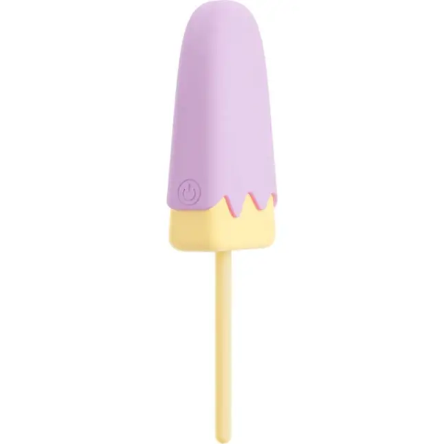 Сиреневый мини-вибратор в форме пломбира Vibrating Popsicle - You2Toys. Фотография 5.