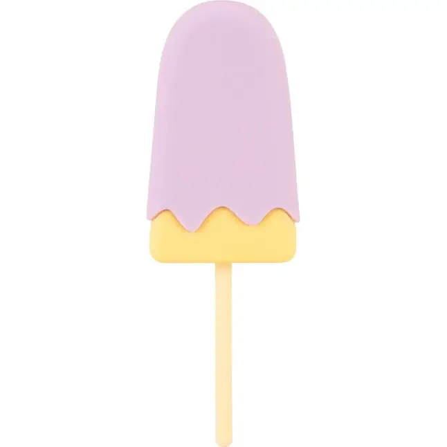 Сиреневый мини-вибратор в форме пломбира Vibrating Popsicle - You2Toys