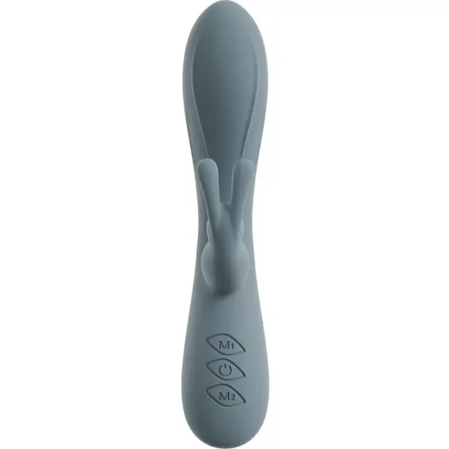Силиконовый вибратор-кролик VELINA Rabbit Vibrator - 20 см - Beau coeur. Фотография 4.