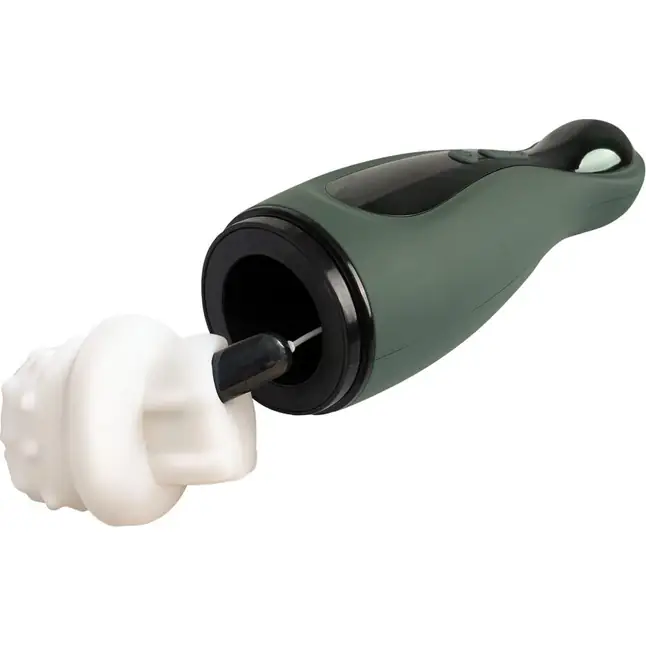 Вибромастурбатор с функцией всасывания Masturbator with 2 Functions - Rebel. Фотография 8.