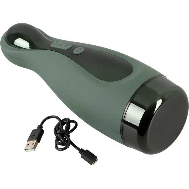 Вибромастурбатор с функцией всасывания Masturbator with 2 Functions - Rebel. Фотография 9.