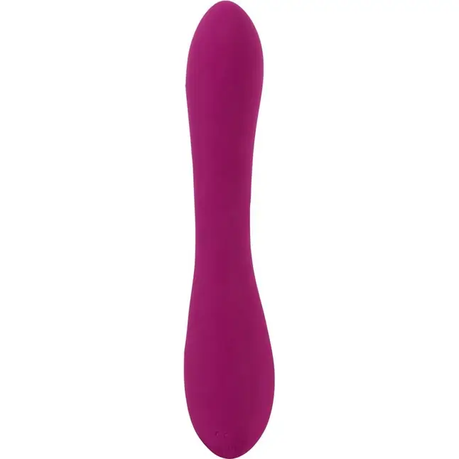 Фиолетовый вибратор 3 Function Vibrator с вращением бусин - 23 см - JAVIDA. Фотография 5.