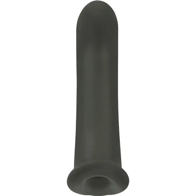 Черный фаллоудлинитель Titan - 16,5 см - Super Hero. Фотография 2.