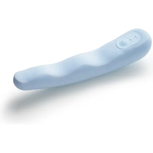 Голубой вибратор iroha Fit Minamozuki - 17,7 см - IROHA Vibrators. Фотография 4.