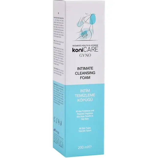 Пенка для интимной гигиены Konicare Gyno Intimate Cleasing Foam - 200 мл. Фотография 2.