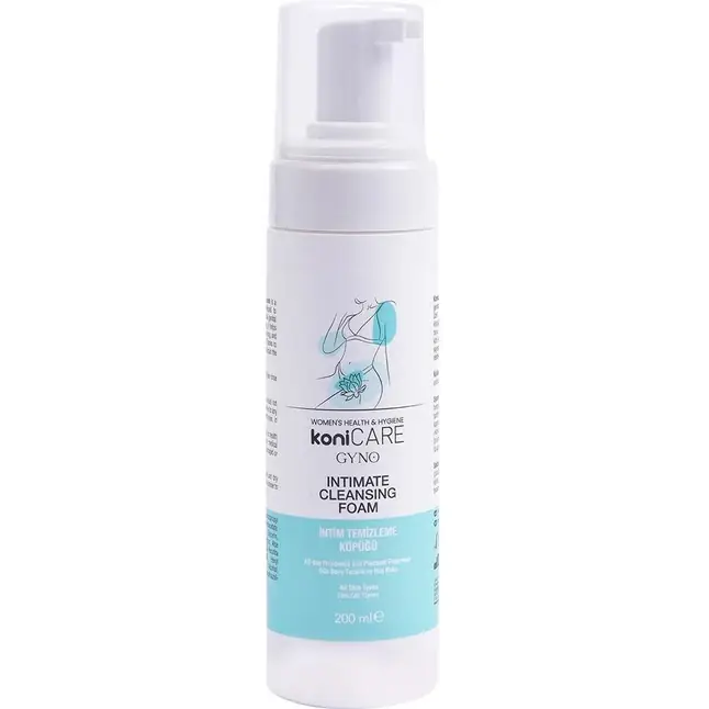 Пенка для интимной гигиены Konicare Gyno Intimate Cleasing Foam - 200 мл. Фотография 3.