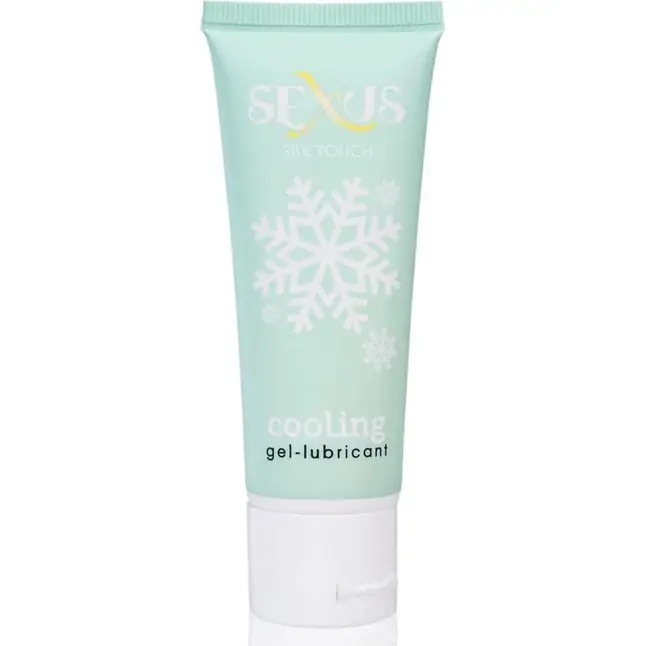 Охлаждающий гель-лубрикант на водной основе Silk Touch Cooling - 50 мл - Sexus Lubricant