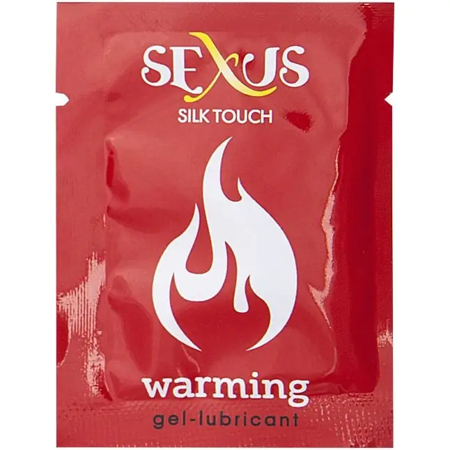 Набор из 50 пробников гель-смазки на водной основе Silk Touch Warming по 6 мл. каждый - Sexus Lubricant. Фотография 2.