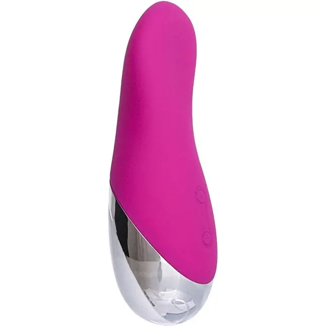 Розовый перезаряжаемый мини-вибратор Erotist - 11 см. Фотография 2.
