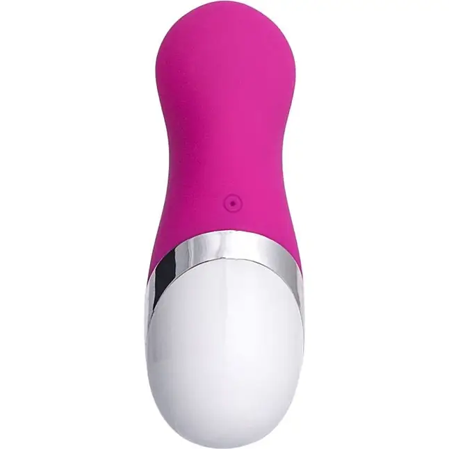 Розовый перезаряжаемый мини-вибратор Erotist - 11 см. Фотография 4.