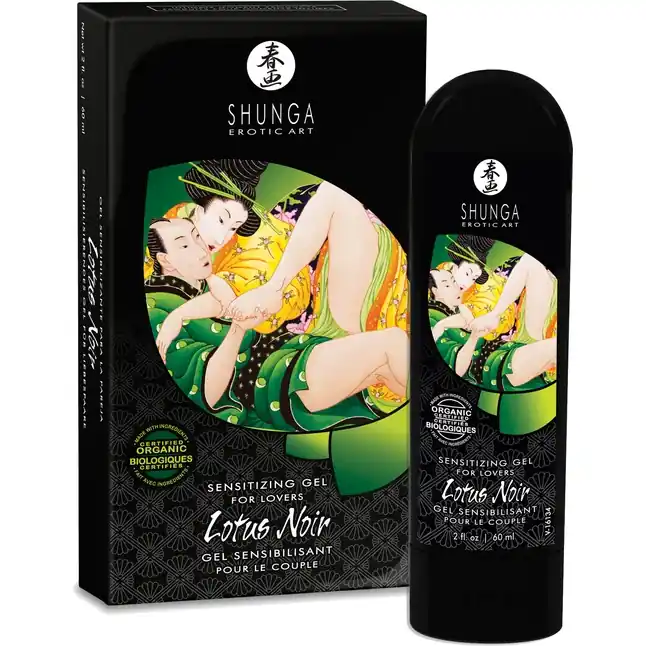 Интимный гель для пар, усиливающий наслаждение, Lotus Noir - 60 мл