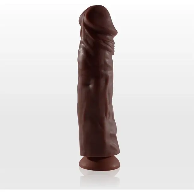 Коричневый фаллоимитатор без мошонки Sitabella - 19 см - Real Toys Collection