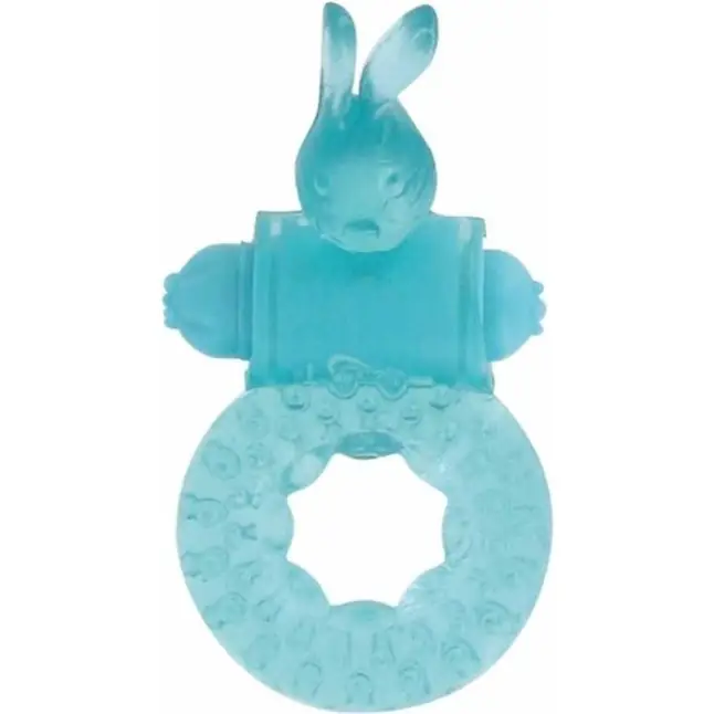 Эрекционное виброкольцо Rabbit Loop Cockring с зайчиком. Фотография 2.