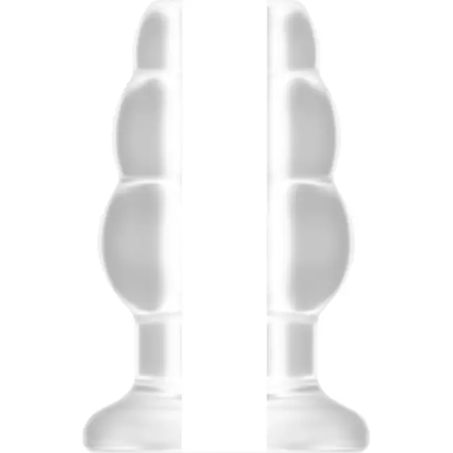 Прозрачная анальная пробка с тоннелем №51 Large Hollow Tunnel Butt Plug 5 Inch - 12,7 см - Sono. Фотография 2.