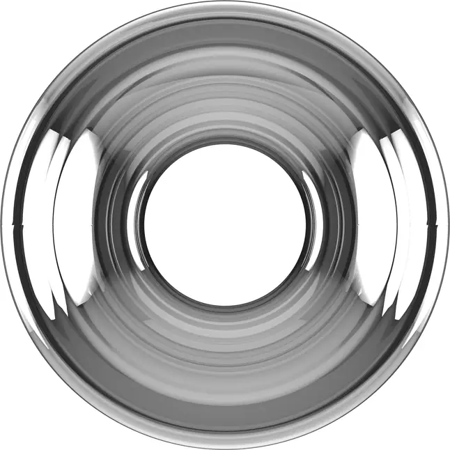 Прозрачная анальная пробка с тоннелем №51 Large Hollow Tunnel Butt Plug 5 Inch - 12,7 см - Sono. Фотография 3.