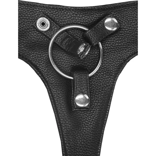 Эластичный трусики для фиксации насадок при помощи кольца Elastic Harness - RealRock. Фотография 6.