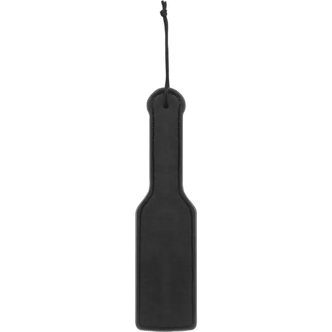 Чёрный двусторонний пэддл Reversible Paddle - 32 см - Ouch!. Фотография 3.