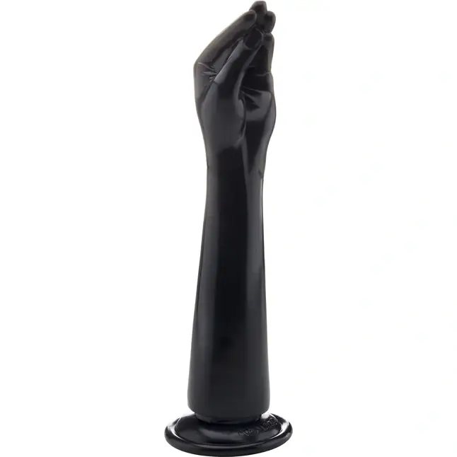 Чёрная рука для фистинга Realistic Hand 12,8 Inch - 32,5 см - RealRock