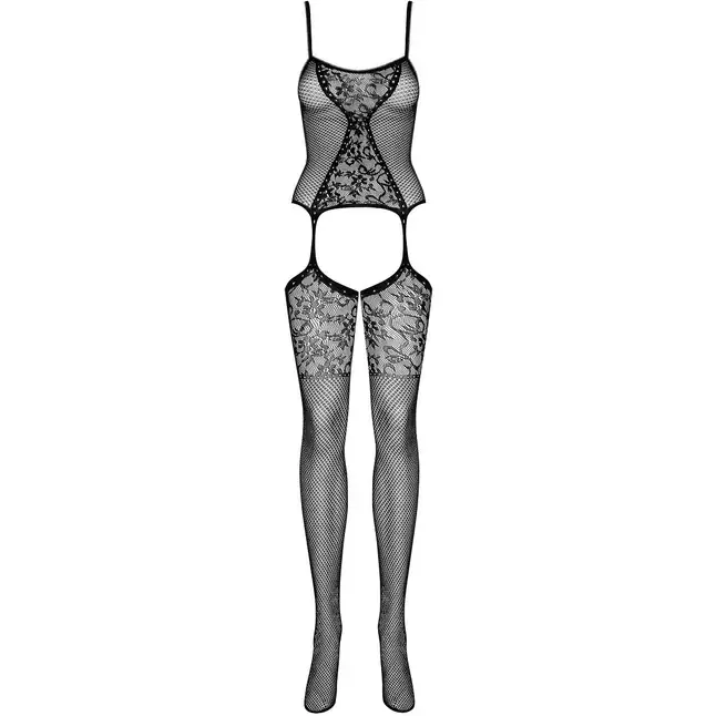 Фантастический комбинезон с цветочным рисунком и интимным доступом - Spicy. Фотография 5.