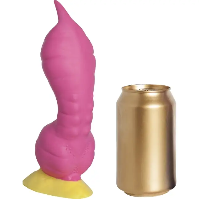 Розовый фаллоимитатор Крок Medium - 24,5 см. Фотография 2.
