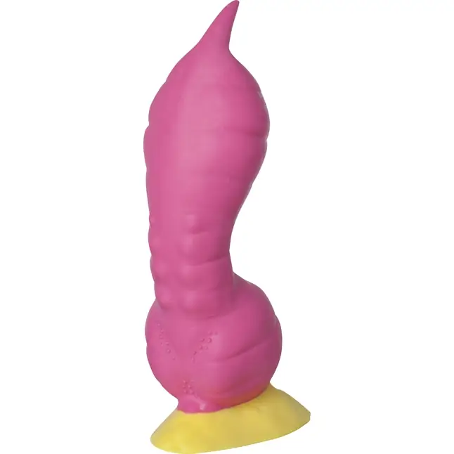 Розовый фаллоимитатор Крок Medium - 24,5 см