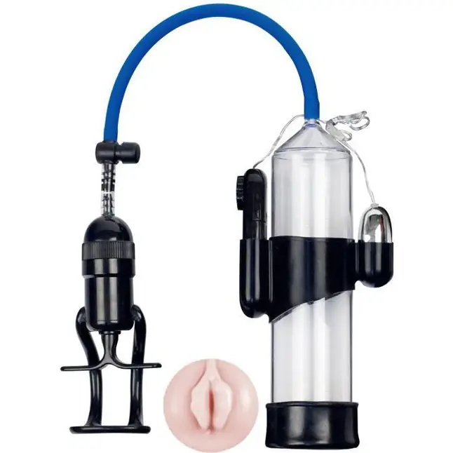 Вакуумная помпа Eroticon PUMP X7 с мини-вагиной и вибрацией