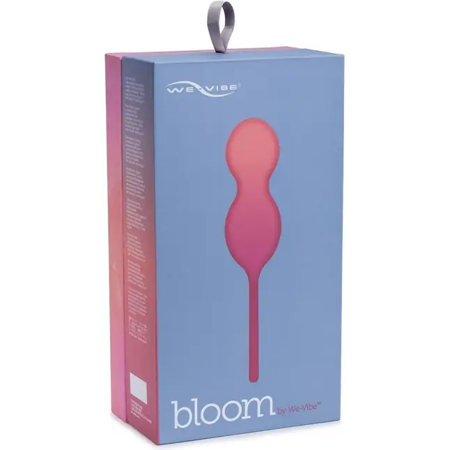 Коралловые вагинальные шарики с вибрацией Bloom. Фотография 14.