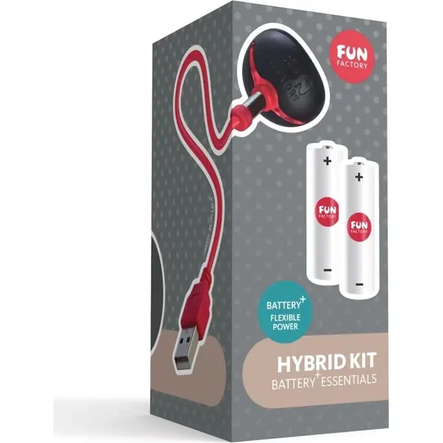 Комплект для зарядки батареек внутри вибратора серии Battery HYBRID KIT