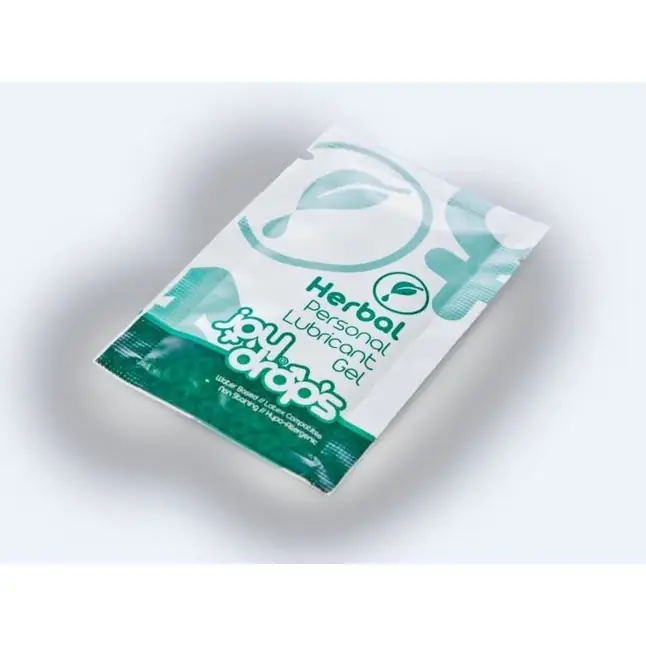 Саше смазки на водной основе JoyDrops Herbal - 5 мл