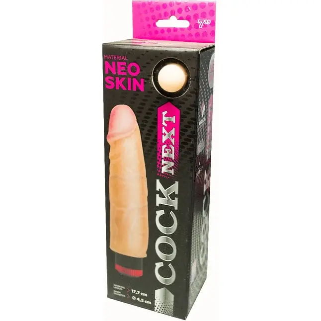 Вибромассажёр-реалистик COCK NEXT 7 - 17,7 см - COCK NEXT. Фотография 5.
