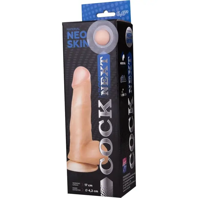 Фаллоимитатор COCK NEXT 6 с подошвой-присоской - 18,5 см - COCK NEXT. Фотография 2.