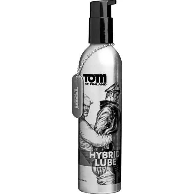 Гибридный лубрикант для анального секса Tom of Finland Hybrid Lube - 236 мл. Фотография 2.