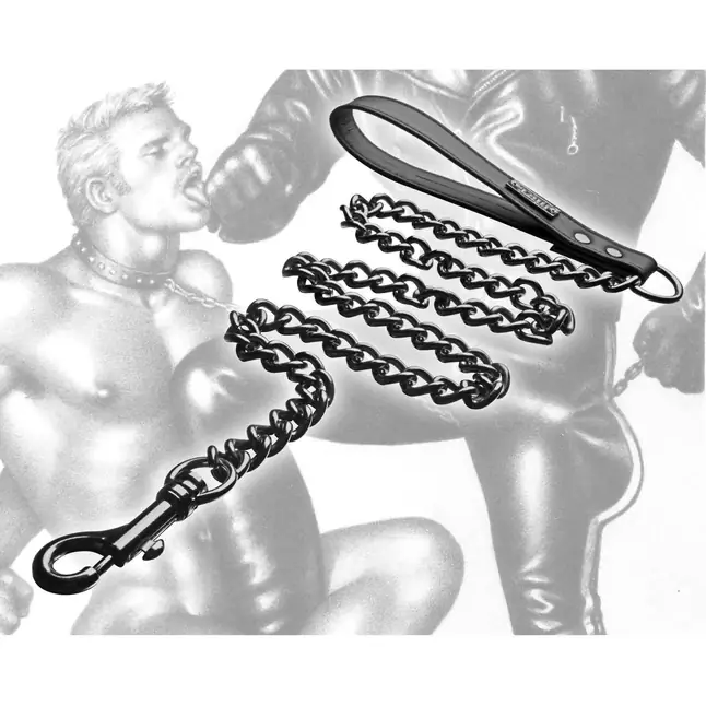 Поводок из металла Tom of Finland - Tom of Finland. Фотография 2.