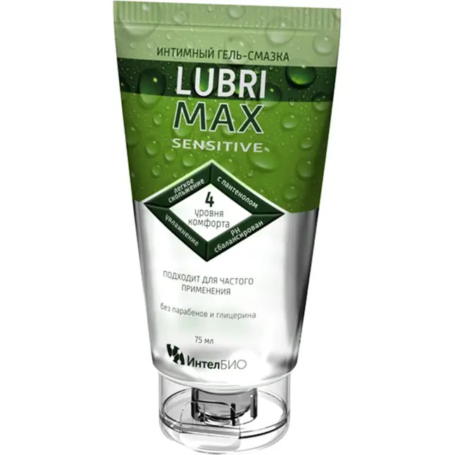 Гель-смазка Lubrimax Sensitive на водной основе - 75 мл