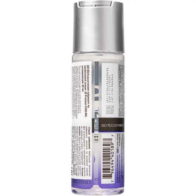 Охлаждающий лубрикант на силиконовой основе JO Personal Premium Lubricant Cooling - 60 мл - JO Premium Classic. Фотография 2.