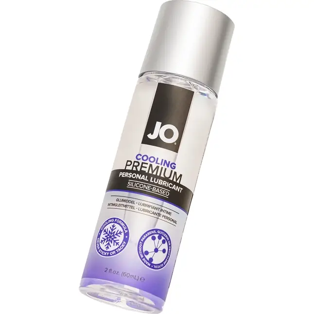 Охлаждающий лубрикант на силиконовой основе JO Personal Premium Lubricant Cooling - 60 мл - JO Premium Classic. Фотография 4.