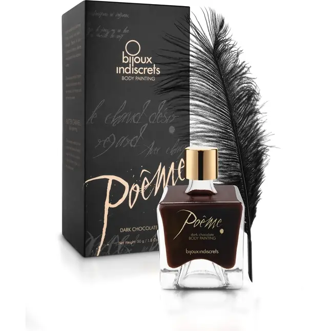 Краска для тела POÊME DARK CHOCOLATE с ароматом шоколада - 50 гр. Фотография 2.