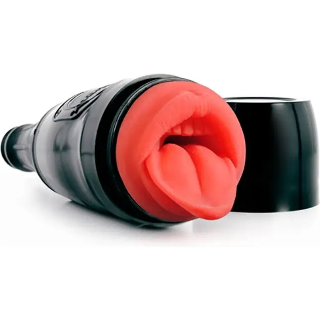 Красный мастурбатор-ротик Triple Masturbator Black Edition