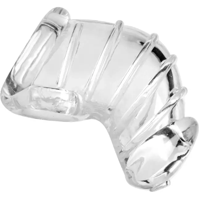 Насадка для ограничения эрекции Detained Soft Body Chastity Cage - Master Series