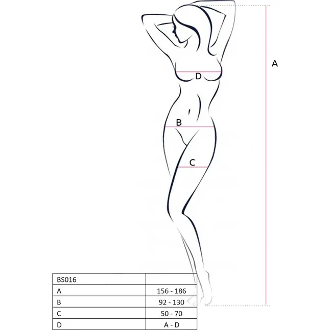 Провокационный костюм-сетка с узором в виде завитков - Erotic Line. Фотография 5.