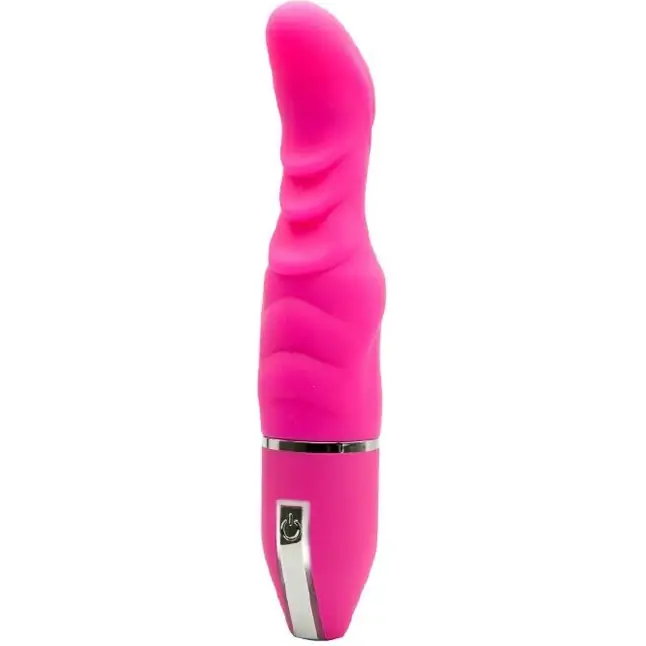 Розовый вибратор PURRFECT SILICONE DELUXE VIBE - 15 см - Purrfect Silicone