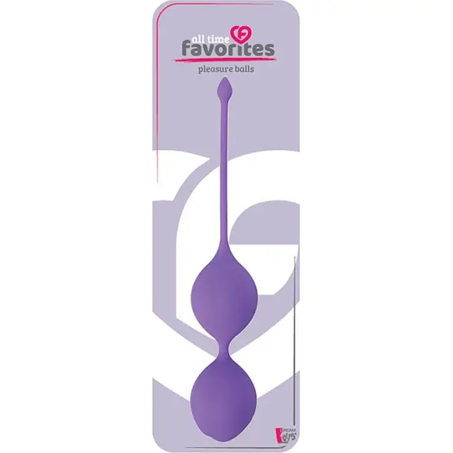 Фиолетовые вагинальные шарики SEE YOU IN BLOOM DUO BALLS 36MM - See You. Фотография 2.