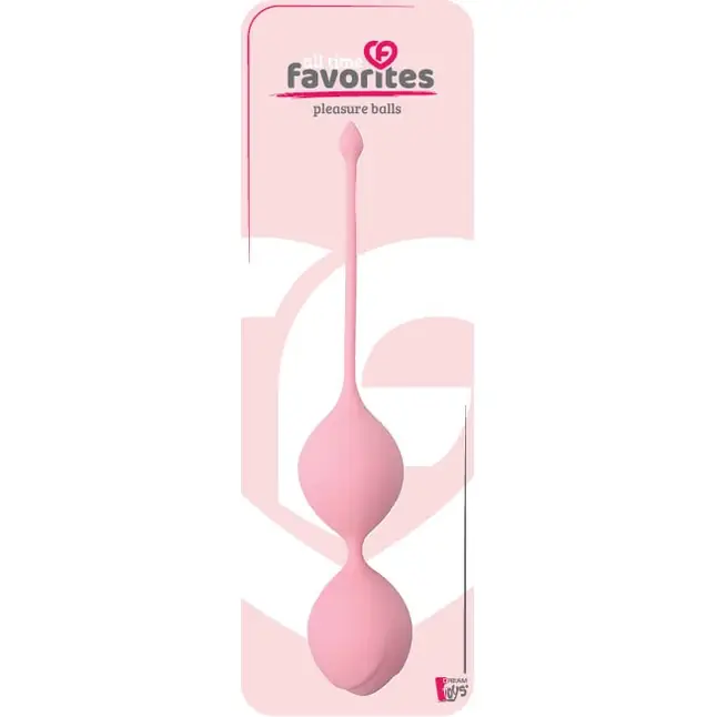 Розовые вагинальные шарики SEE YOU IN BLOOM DUO BALLS 29MM - See You. Фотография 2.