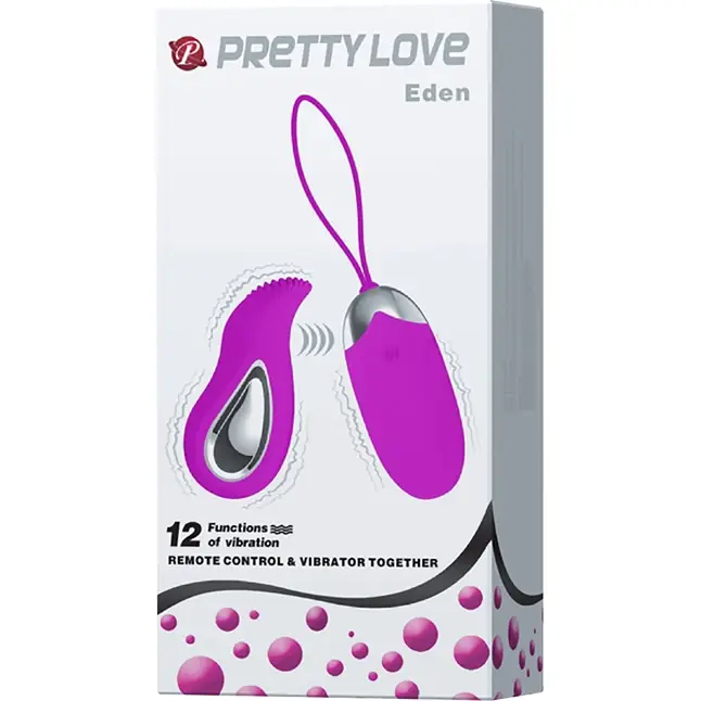 Виброяйцо Eden с вибрирующим пультом ДУ - Pretty Love. Фотография 2.