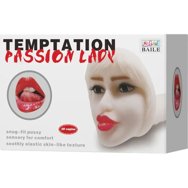 Мастурбатор-ротик с вибрацией Passion Lady. Фотография 8.