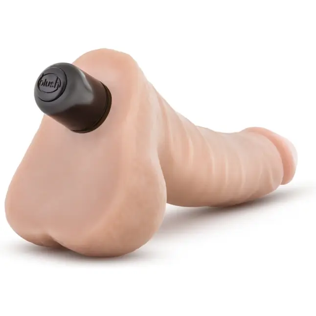 Телесный вибратор-реалистик со съемной вибропулей X5 Vibrating Basic 5 - 14 см - X5 . Фотография 3.