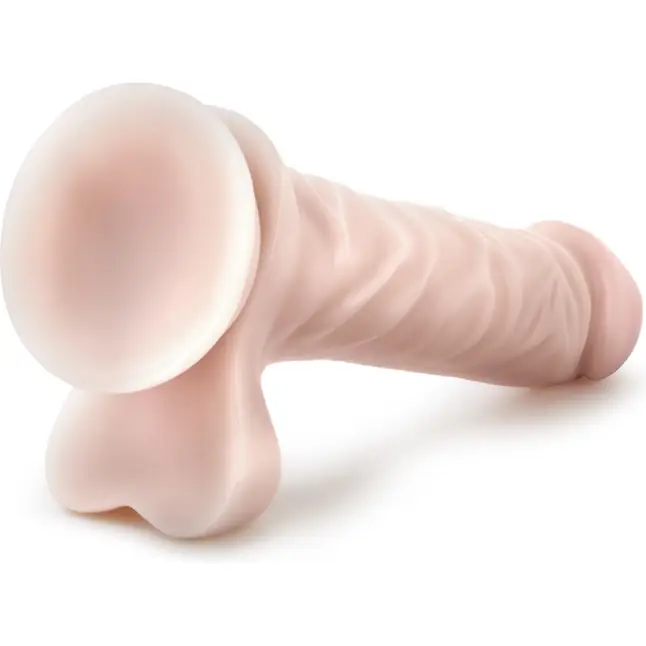 Телесный фаллоимитатор с мошонкой Dr. Skin 9 Inches Cock 1 - 22,86 см - Dr. Skin. Фотография 3.