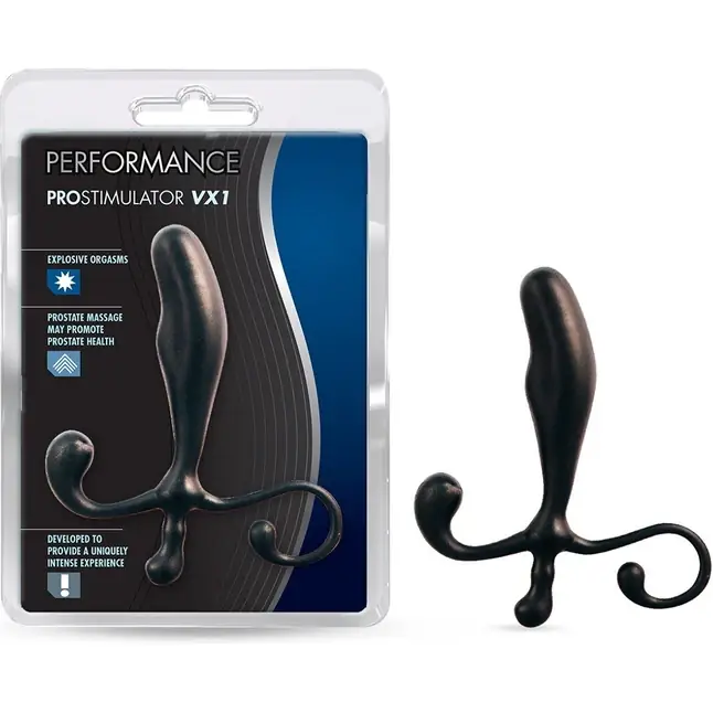 Чёрный массажёр простаты Performance Prostimulator VX1 - Performance. Фотография 2.