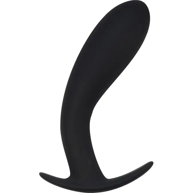 Чёрная анальная пробка Strong Force Anal Plug - 13,5 см - Back Door Collection Black Edition